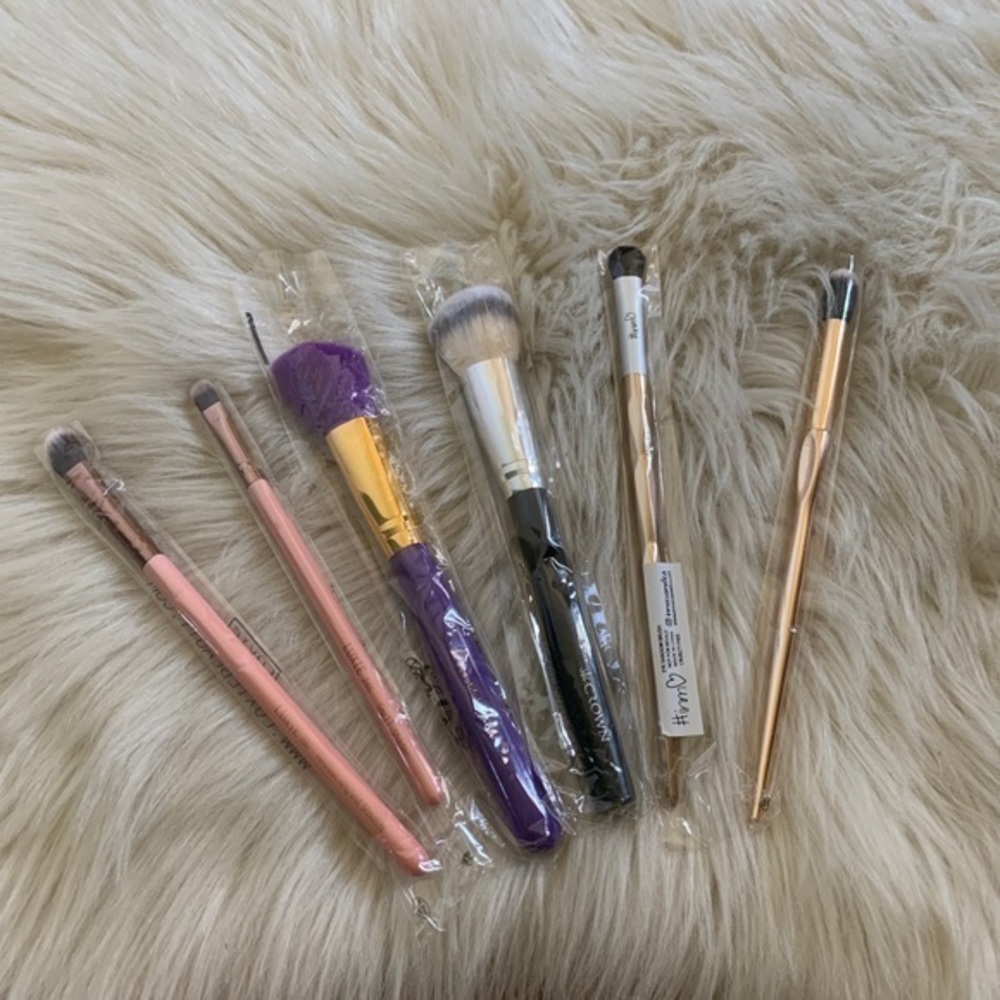 Makeup brushes contour eyeshadow set of 6 New‎